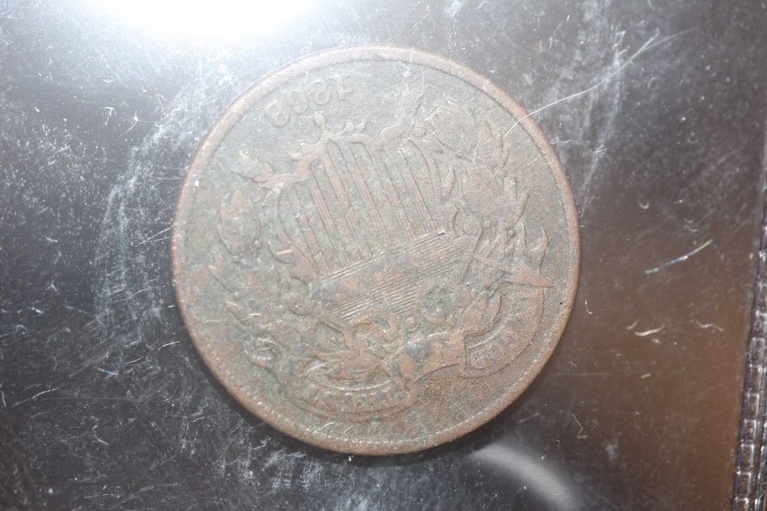 1868 Two Cent Piece - 2