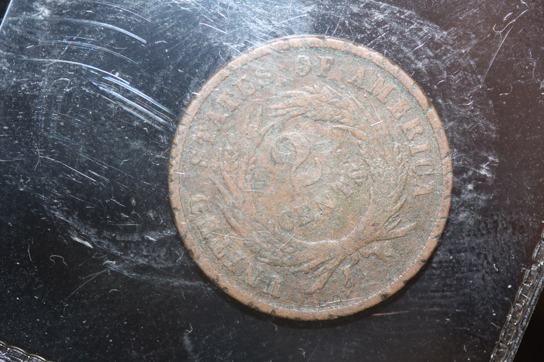 1868 Two Cent Piece - 3
