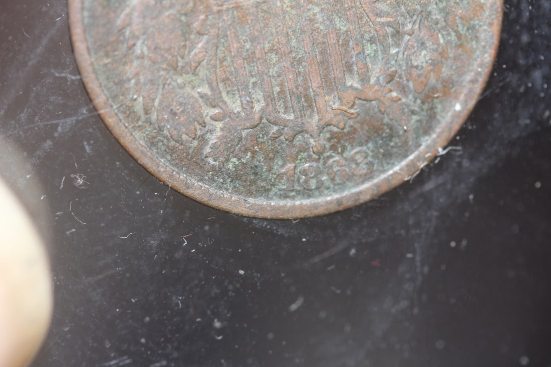 1868 Two Cent Piece - 5
