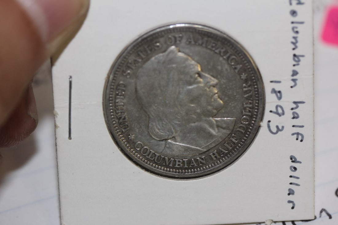 1893 Columbian Exposition Half Dollar: 90% silver