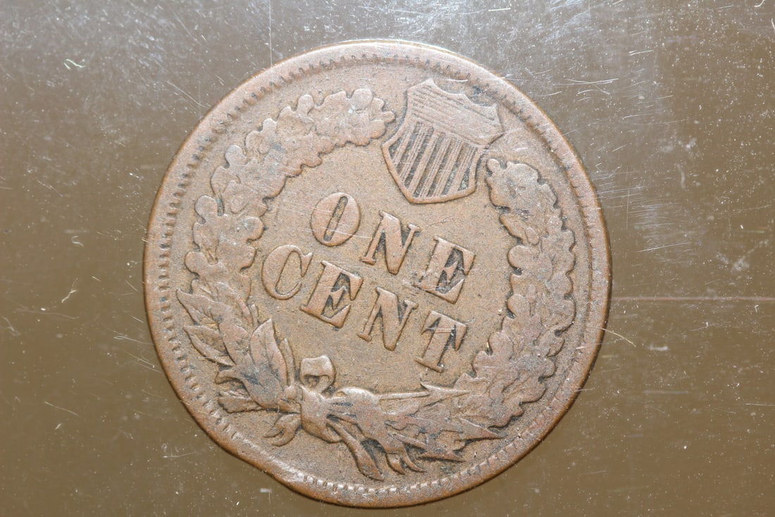 Mint Error Clip Indian Head Cent - 2