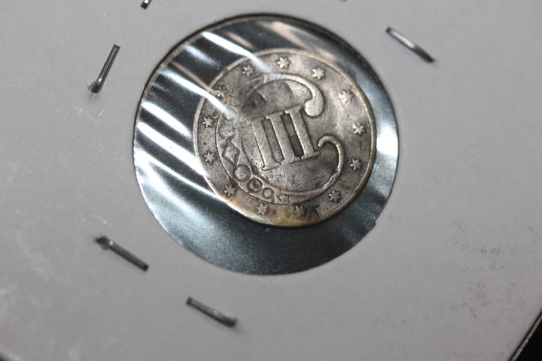1853 Silver Three Cent (1 of 2)