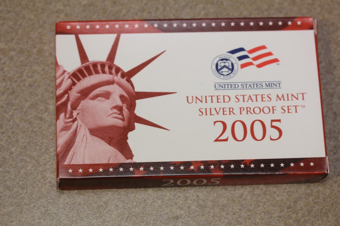 2005 Silver Proof Set: as shown