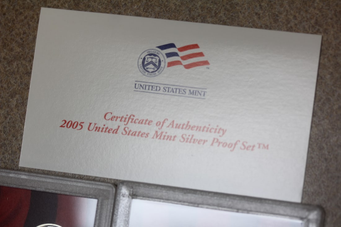 2005 Silver Proof Set - 5