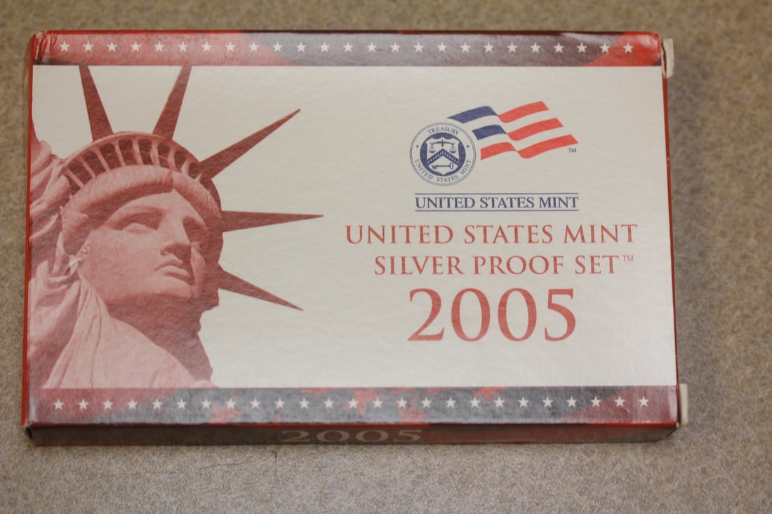 2005 Silver Proof Set: as shown