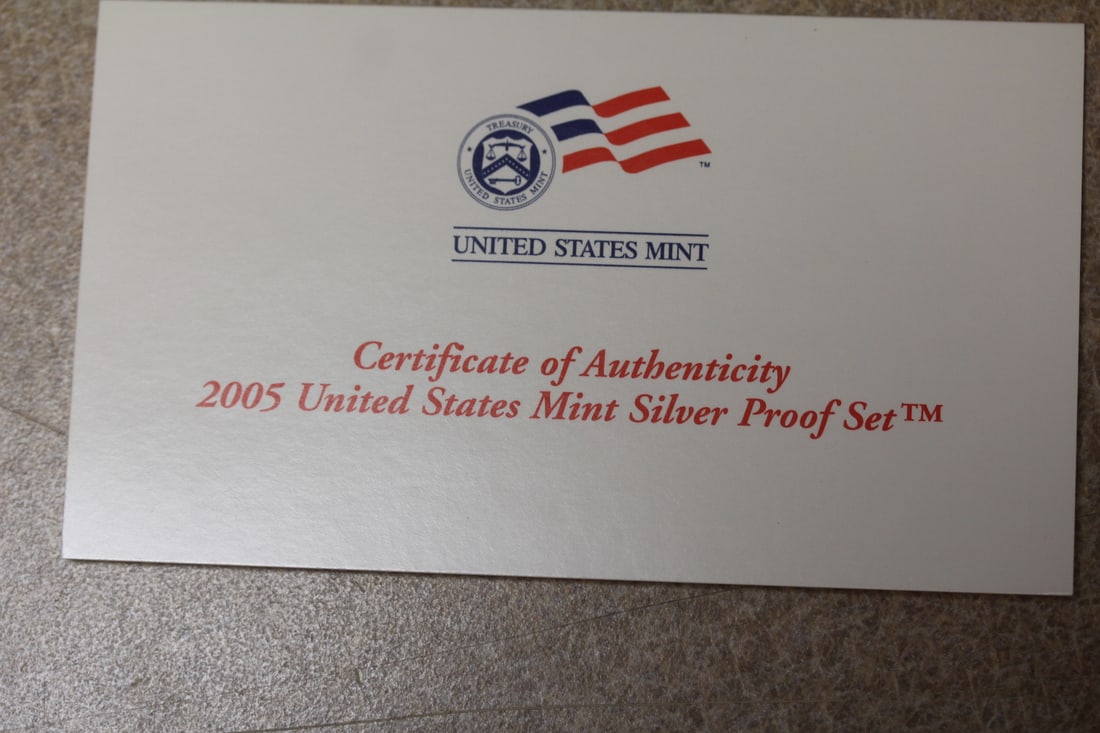 2005 Silver Proof Set - 5