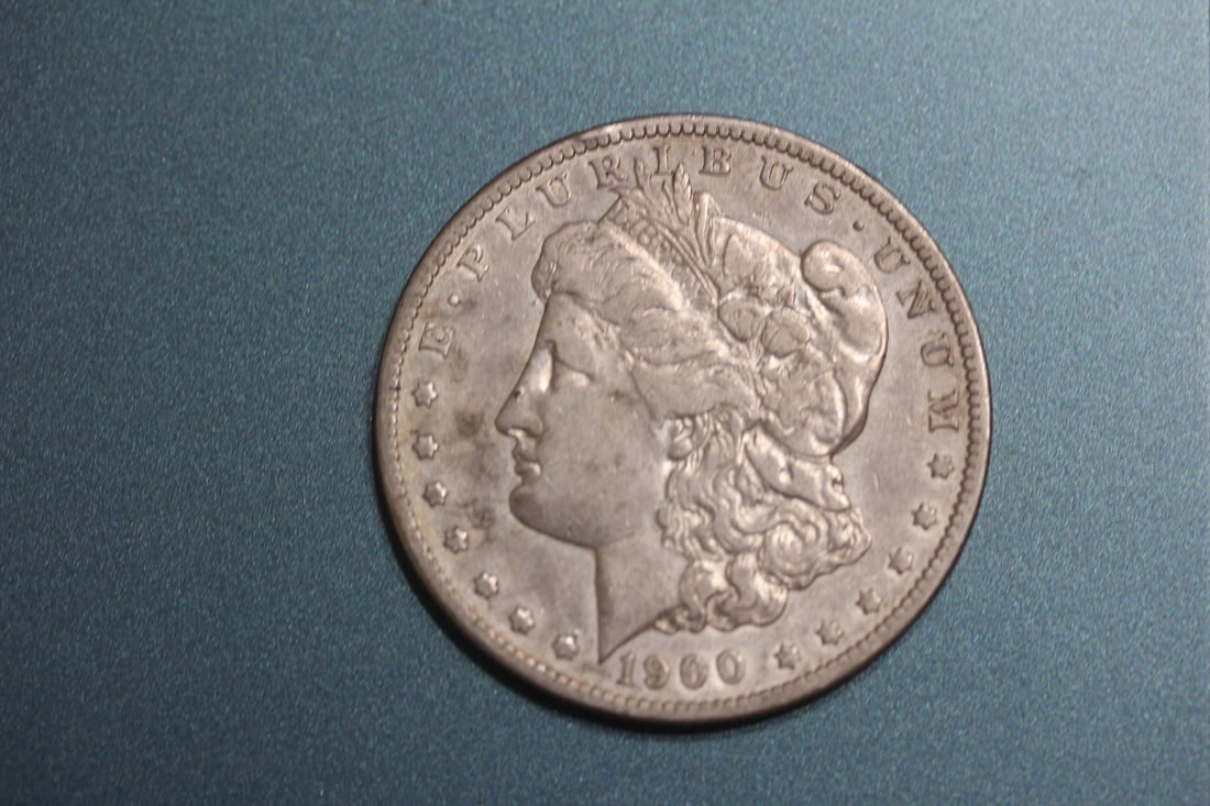 1900-O Morgan Silver Dollar: as shown