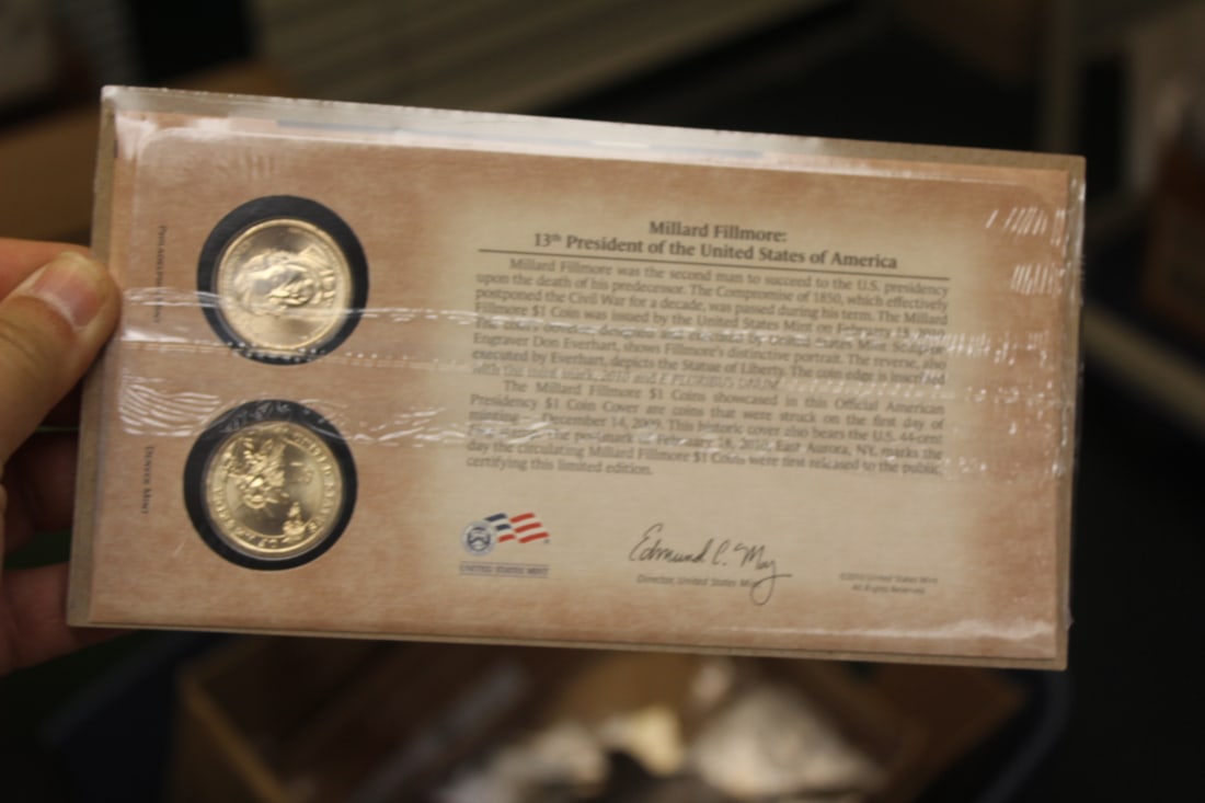 Millard Fillmore Two Coins Set: both $1.00 each