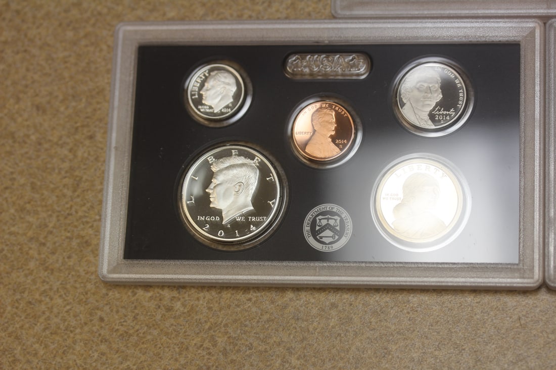 2014 US Mint Silver Proof Set - 3