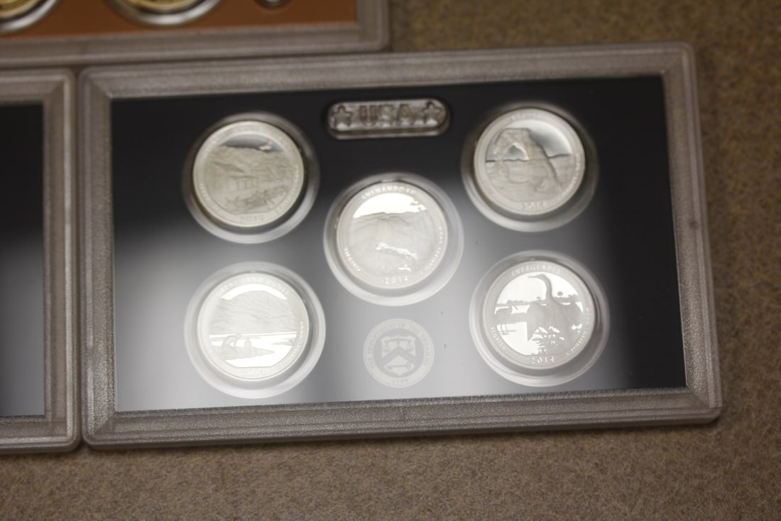2014 US Mint Silver Proof Set - 4