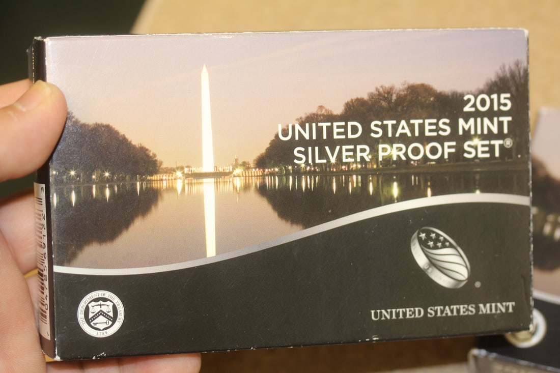 2014 US Mint Silver Proof Set: 14 coins