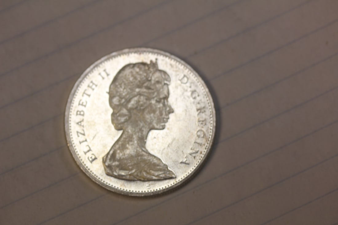 1965 Canada Silver Dollar: as shown