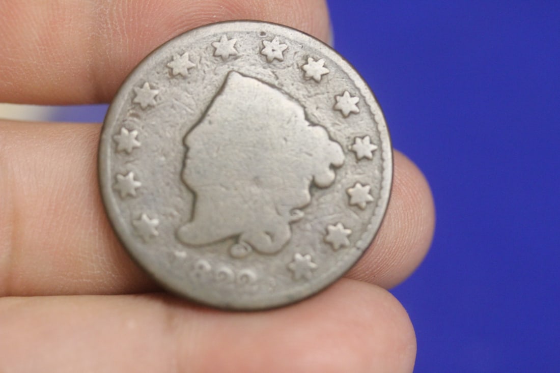 1822 Large Cent - 4