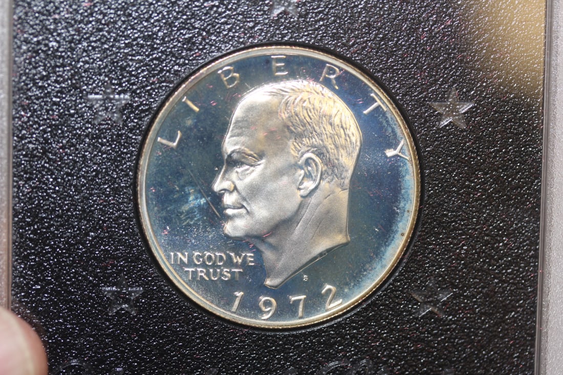 1972 Ike Proof Dollar - 2