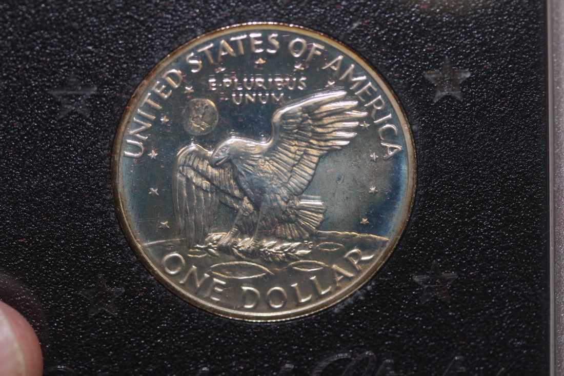 1972 Ike Proof Dollar - 4