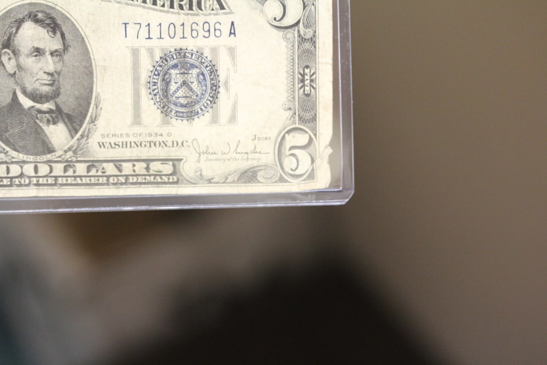 1934-D $5.00 Note - 2