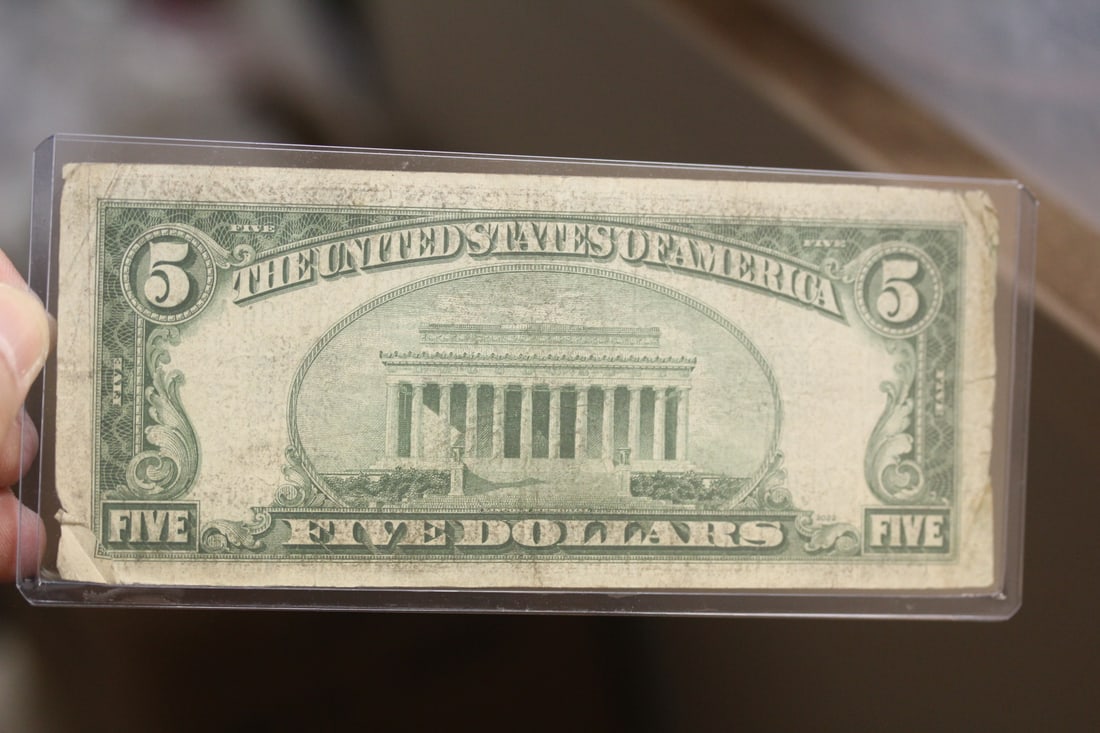 1934-D $5.00 Note - 4