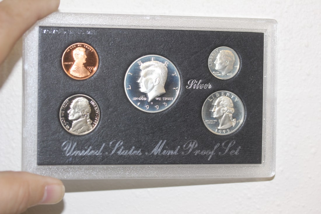 1995 US Mint Silver Proof Set (1 of 5)