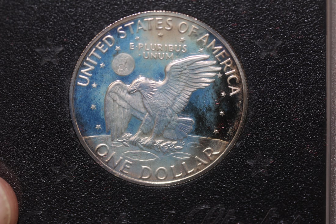 1972 Ike Proof Dollar - 4