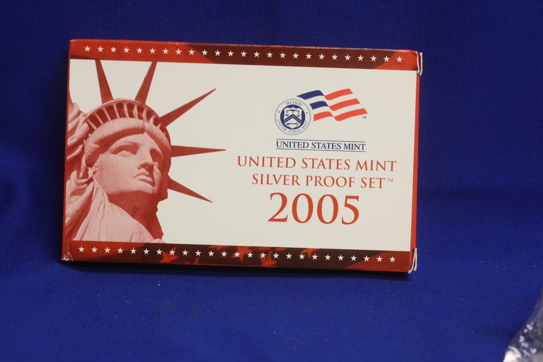 2005 US Mint Silver Proof Set: as shown