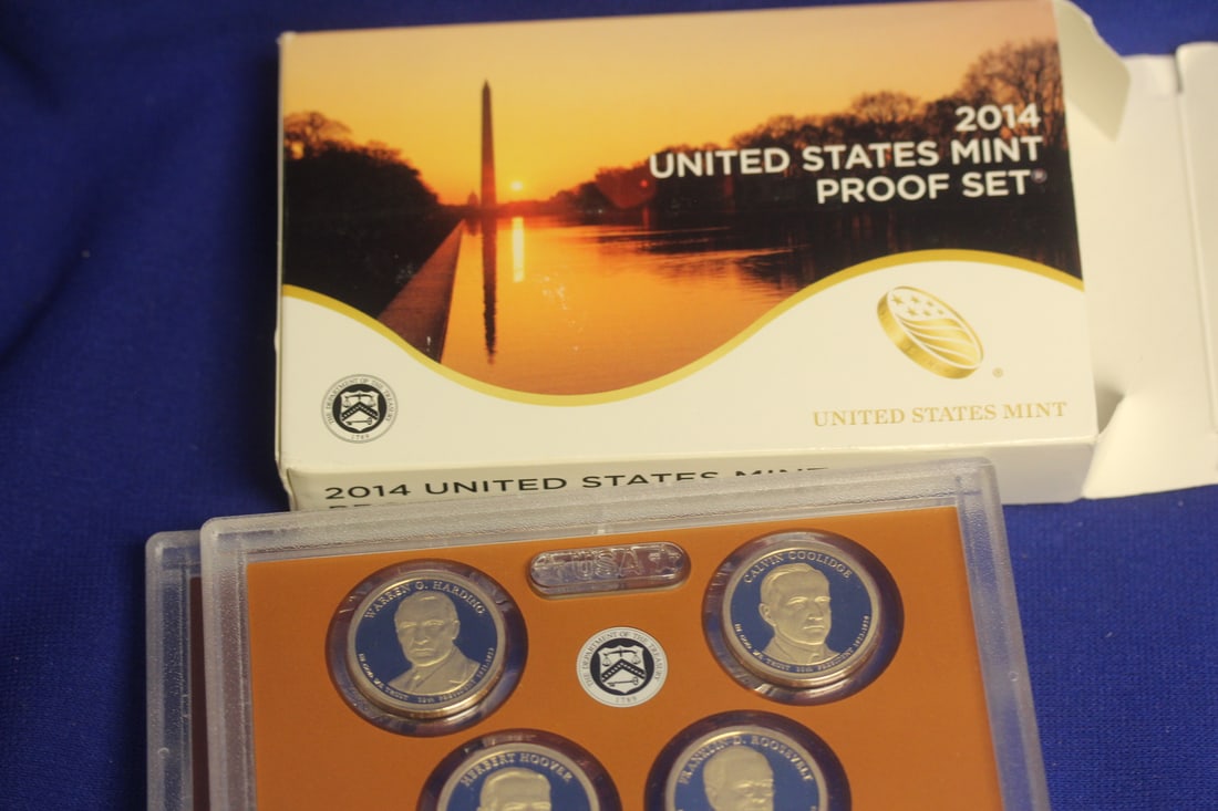 2014-S US Mint Proof Set: 15 coins