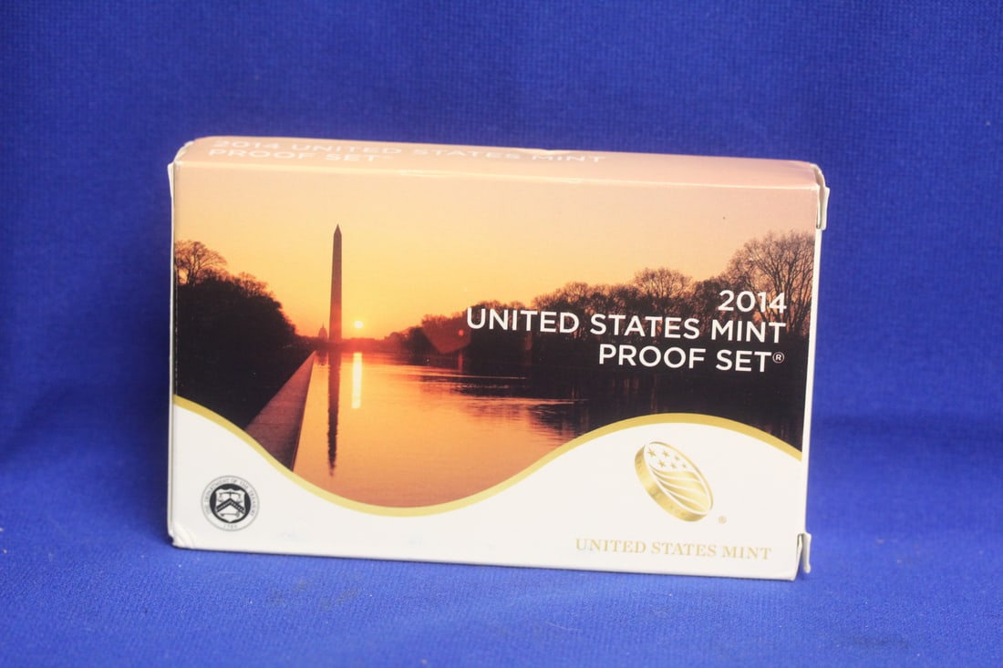 2014-S US Mint Proof Set: 17 coins