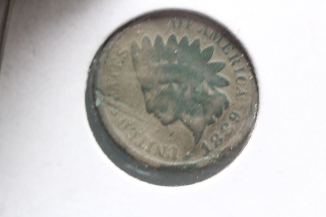 1889 Indian Head Cent: as shown