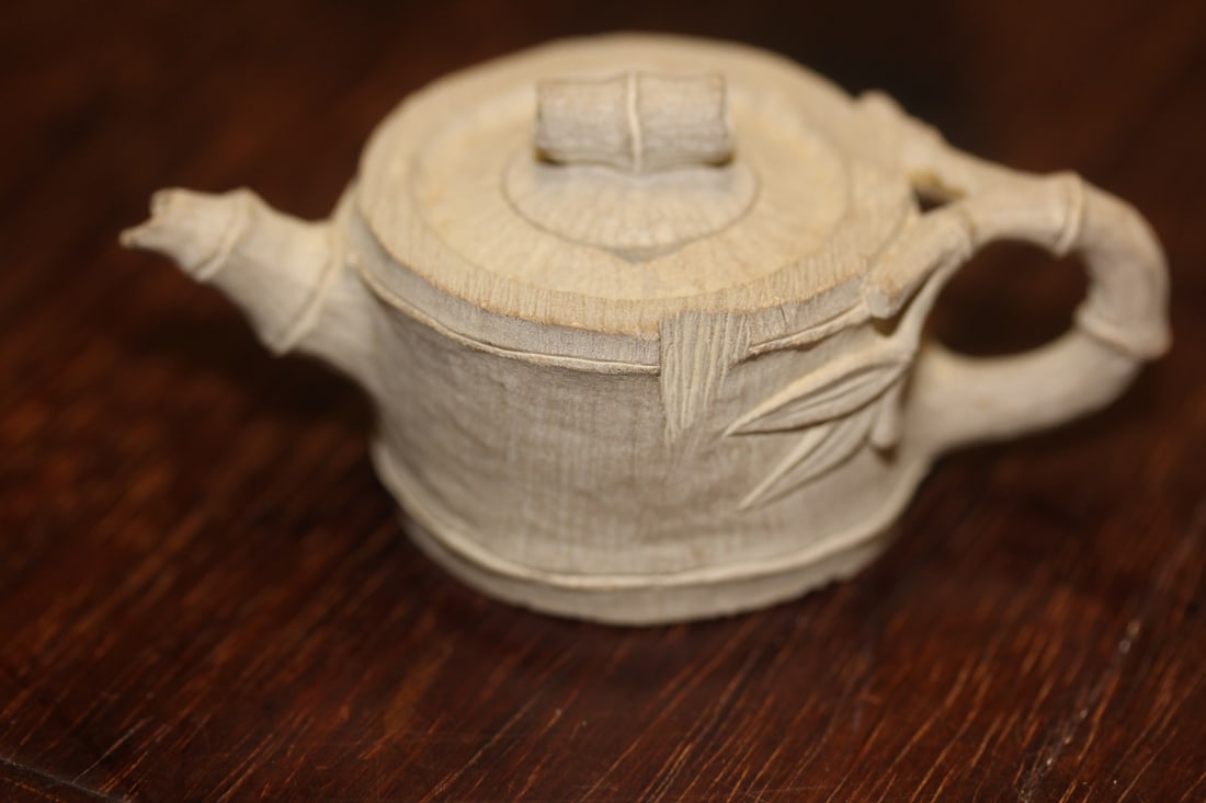 A Miniature Yixing Teapot: 2 7/8" wide