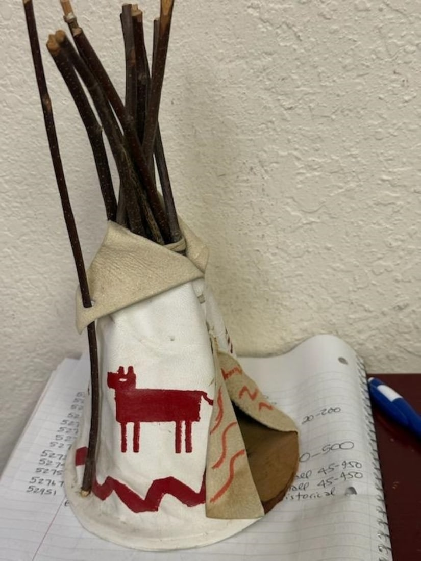 American Indian Leather Folk Art (1 of 5)