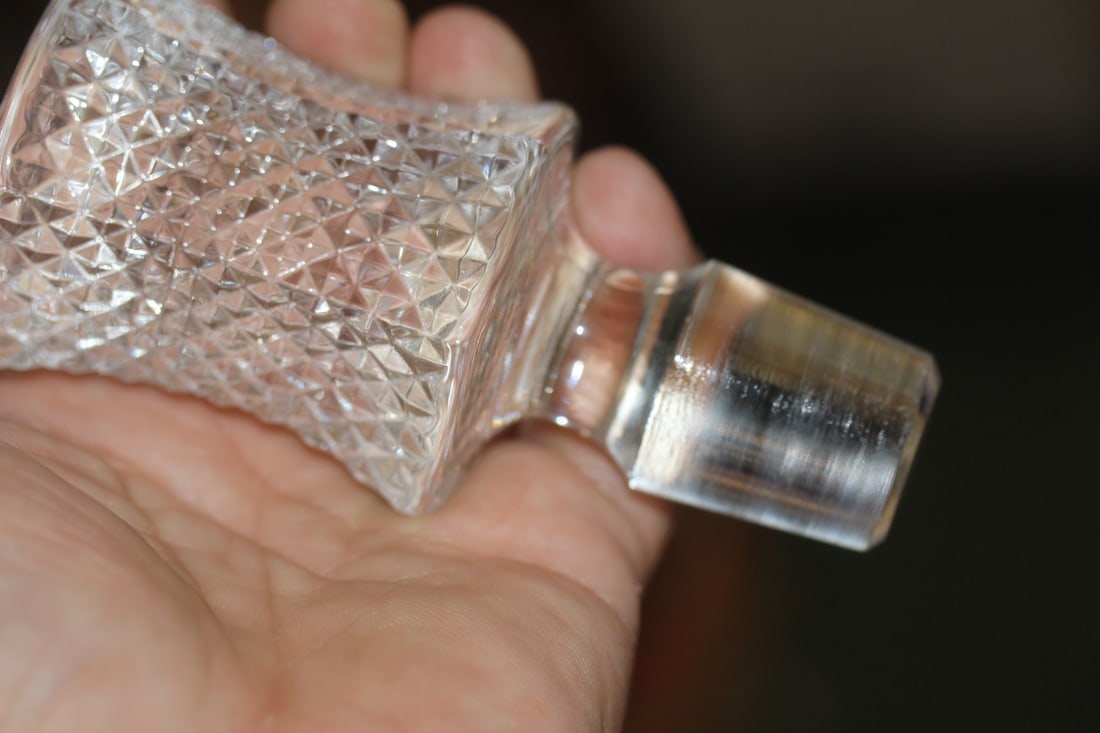 Press Glass Decanter - 4
