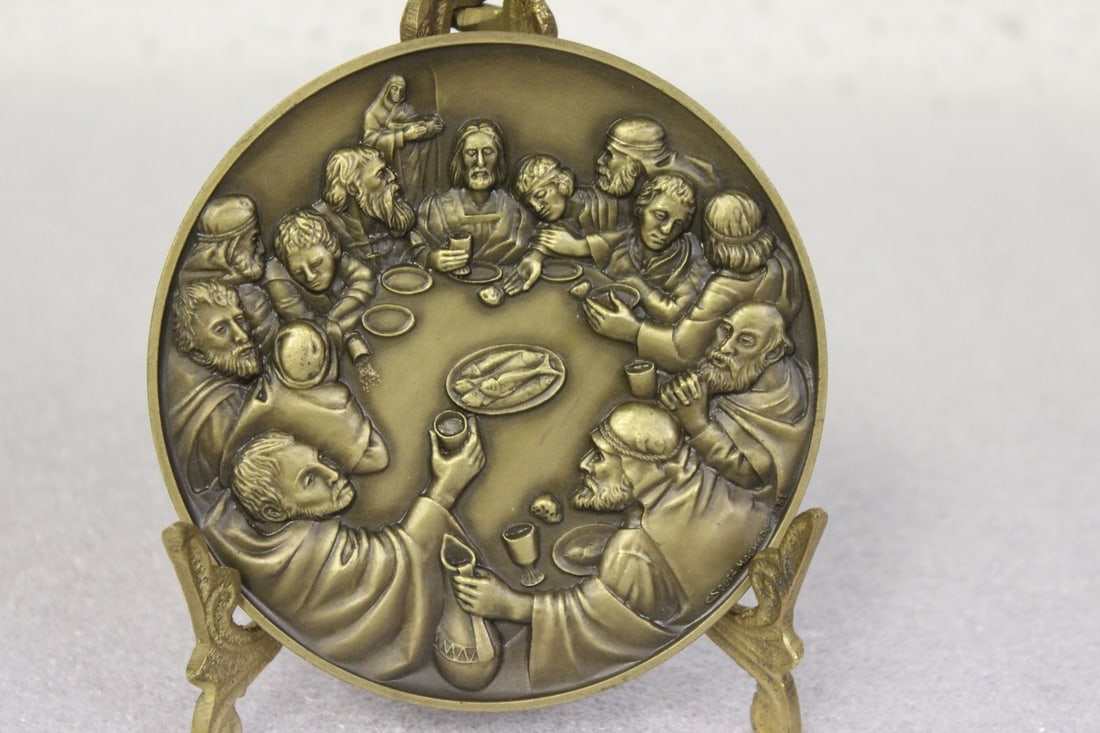 A Bronze Commemorative Coin or Medal: 4" in diameter - possibly limited edition