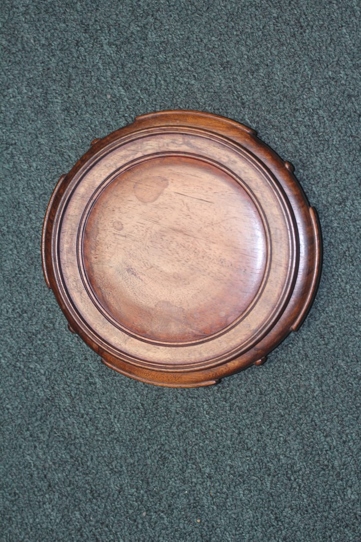 Vintge Chinese Hardwood Stand (1 of 7)