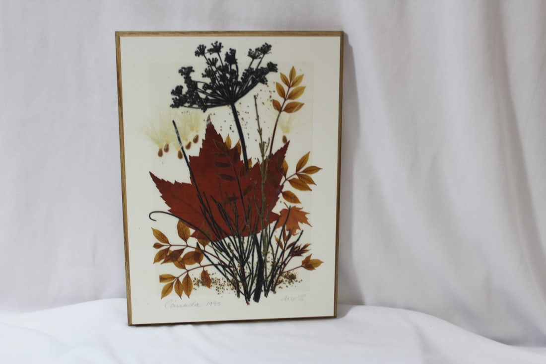 A Signed Art on Wood Panel: 9 1/2" x 7"