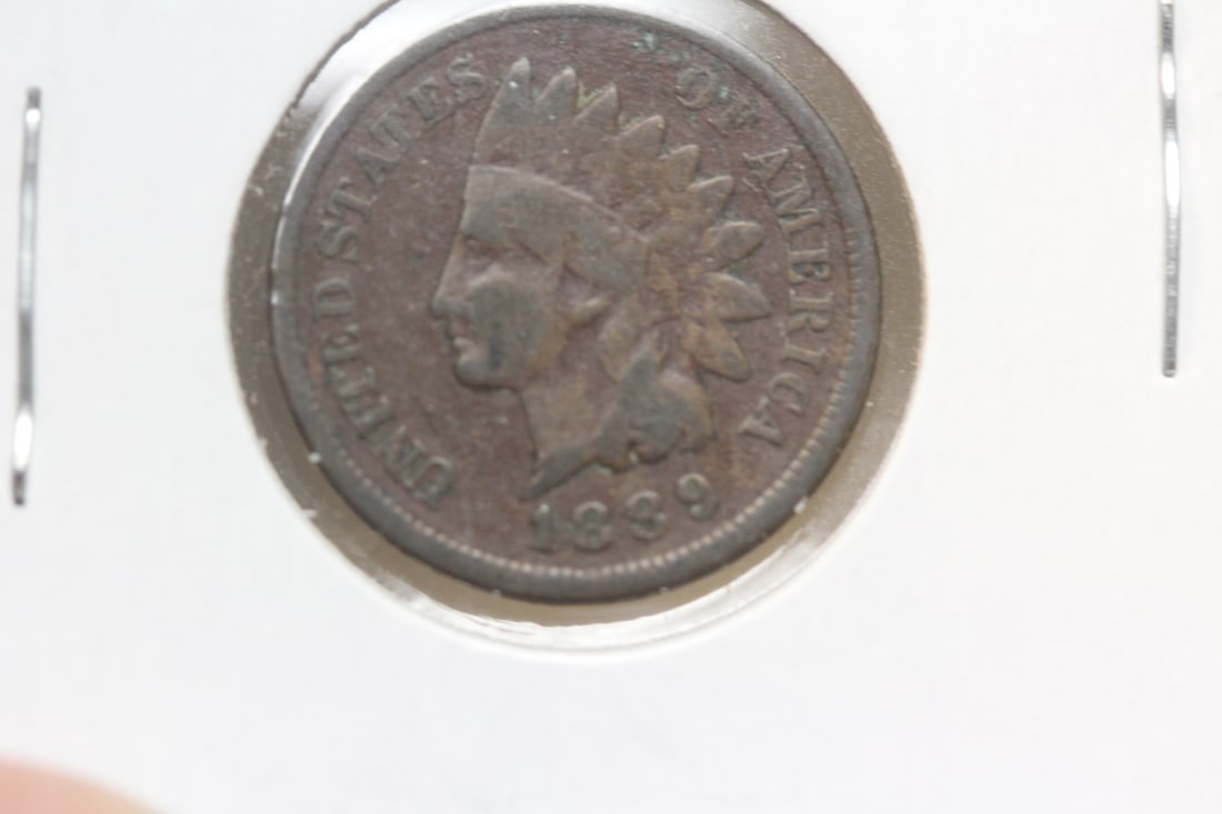 1889 Indian Head Cent: as shown