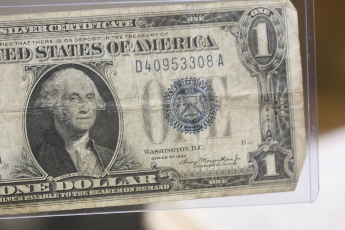 One dollar silver certificate - 3
