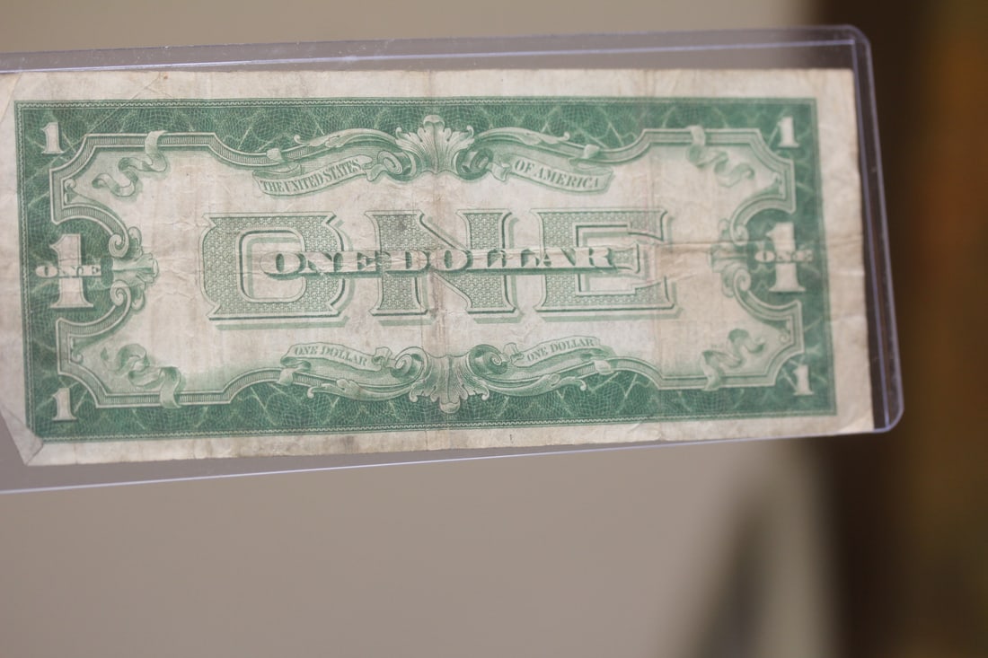 One dollar silver certificate - 4