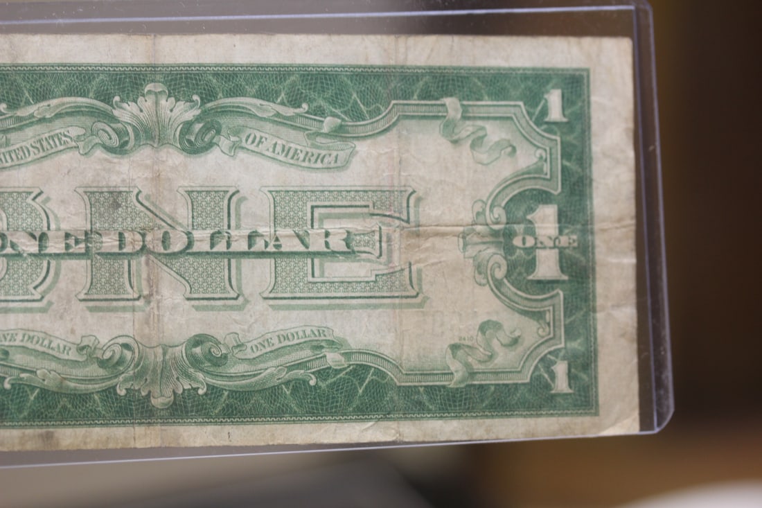 One dollar silver certificate - 6