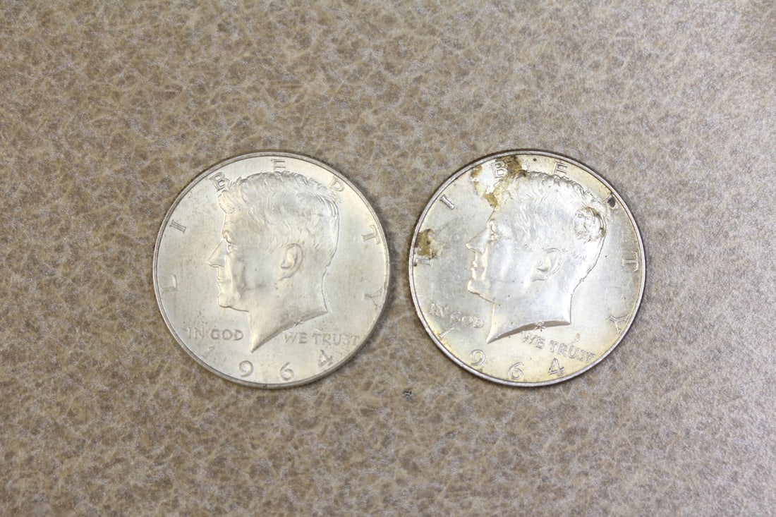 Lot of 2 Kennedy Halves (1 of 2)