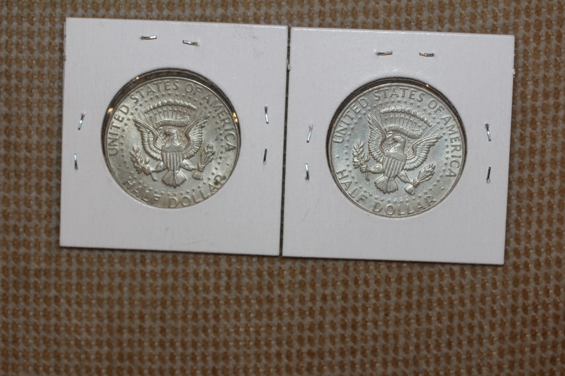 Lot of 2 Kennedy Halves - 2