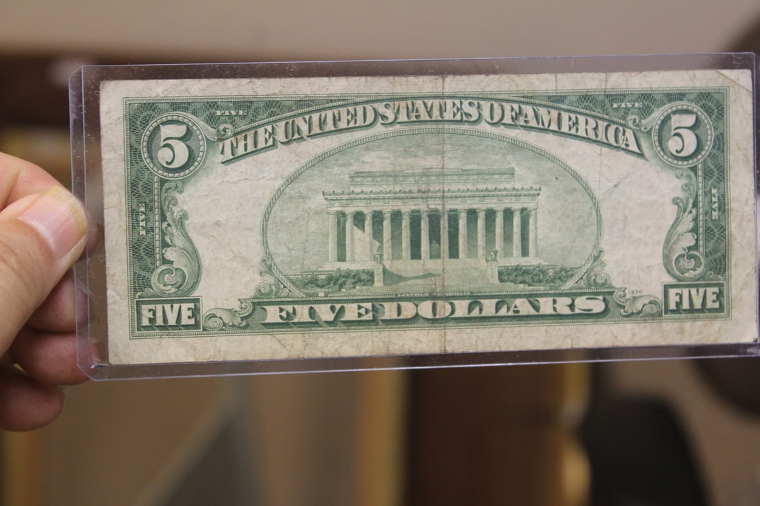 1934 $5.00 Note - 2
