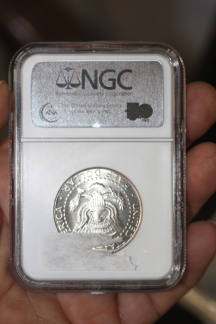 NGC Graded 2005-D SMS 50c - 2