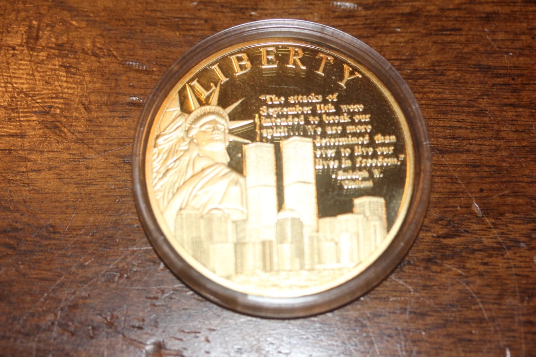 911 Liberty Commemorative coin: with COA