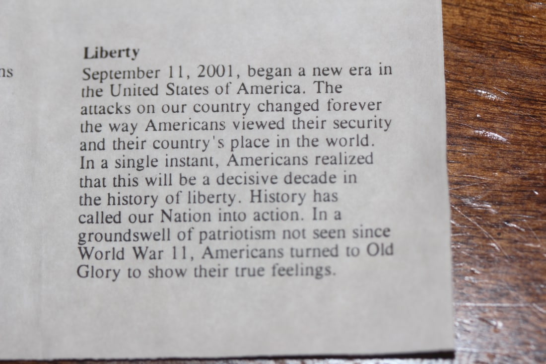911 Liberty Commemorative coin - 5