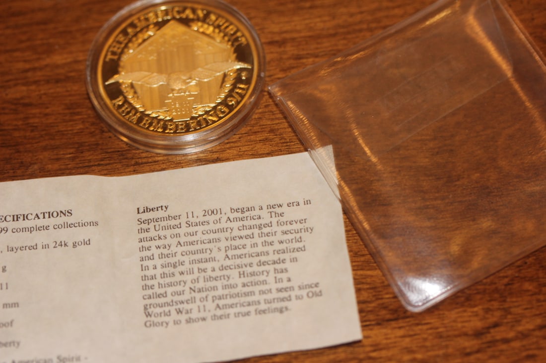911 Liberty Commemorative coin - 6