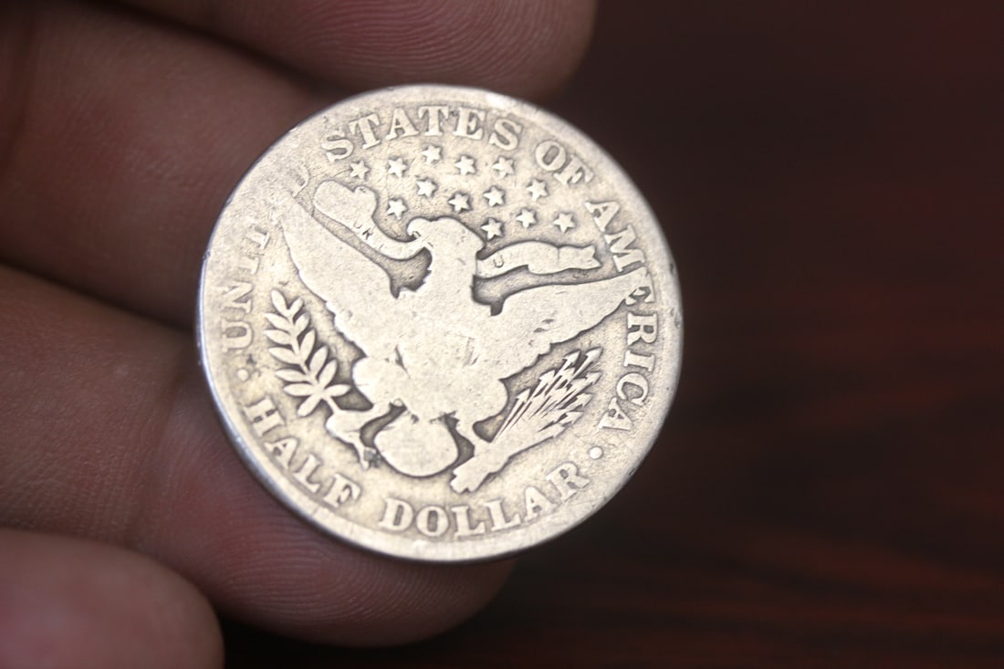 1902 Barber Silver Half Dollar - 2