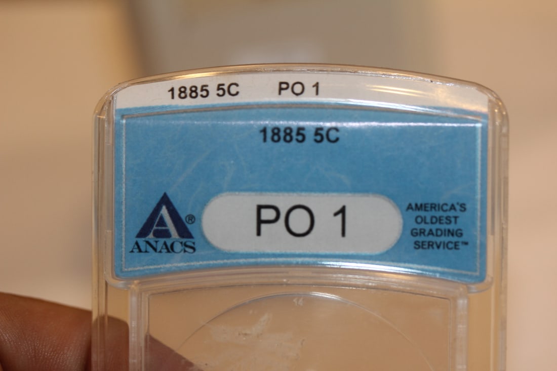 Anacs Graded 1885 V Nickel - 4