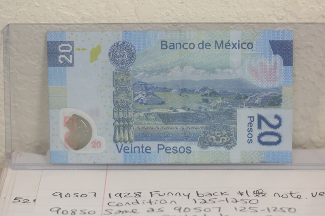 Mexico 20 Pesos Bank Note - 2