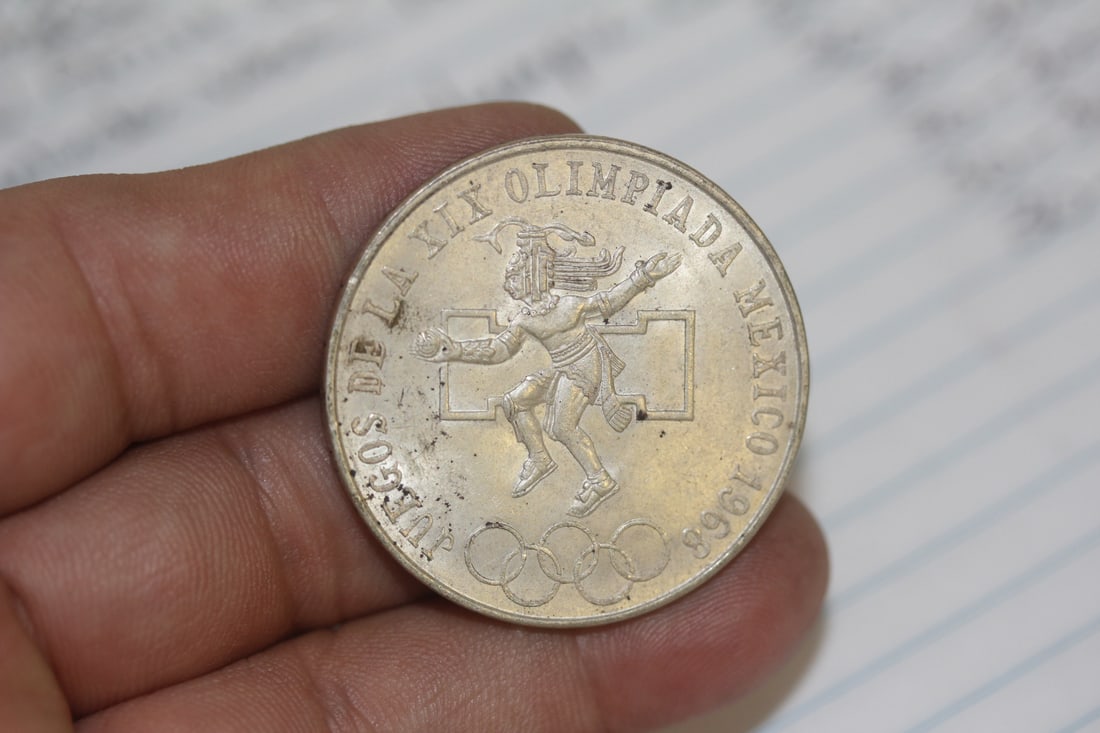 1968 Mexico Olympic Coin (1 of 2)
