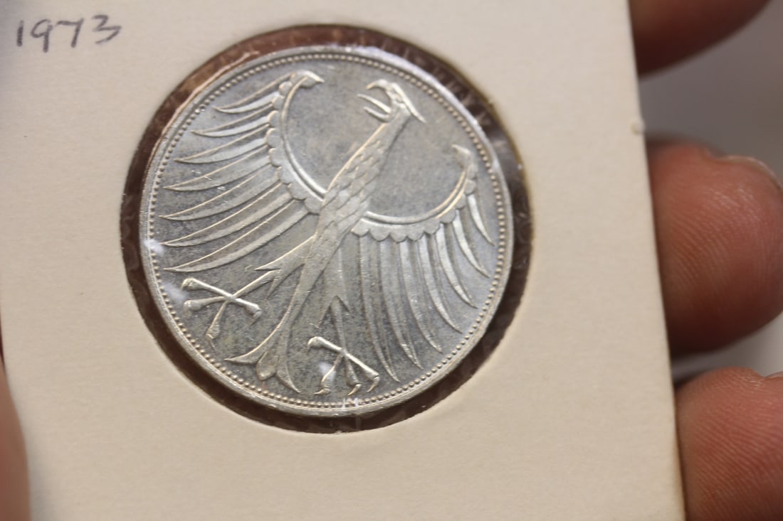 1973 5 Deutschmark: as shown