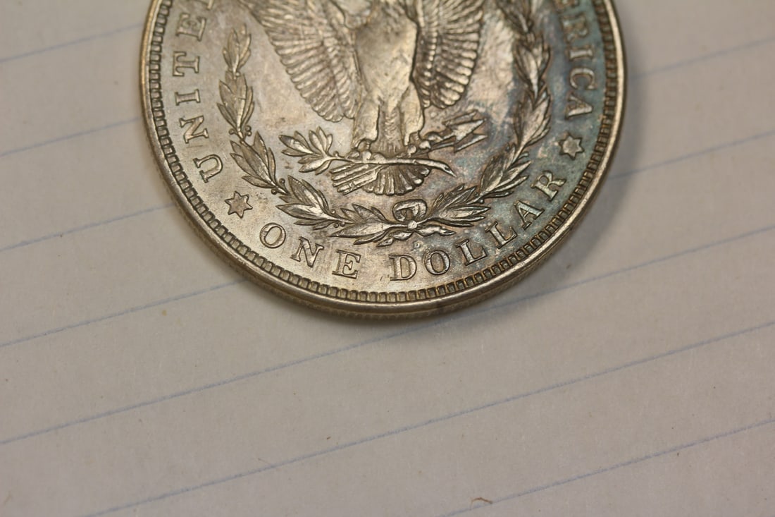 1921-D Morgan Silver Dollar - 3
